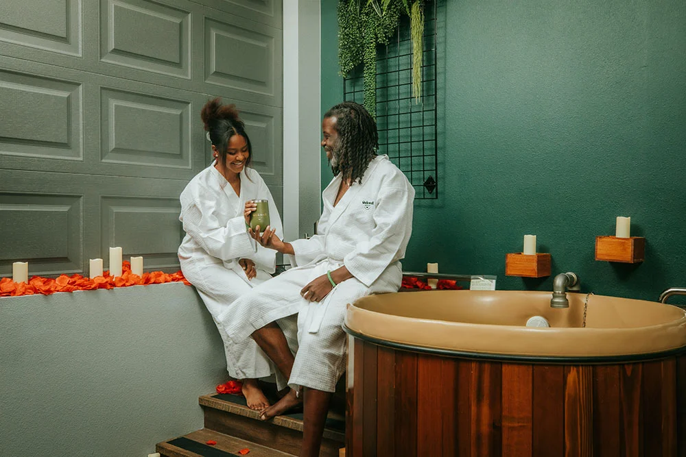 oakley beer spa couple