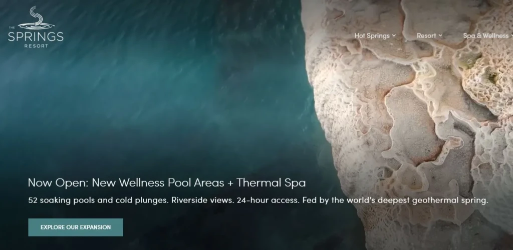 the springs resort home page